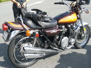 かつての名車kawasaki Z1