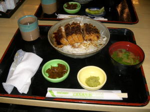 わさびカツ丼